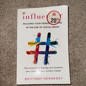 Influencer Book by Brittany Hennessy